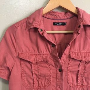 Max Jean Cotton Denim Dress